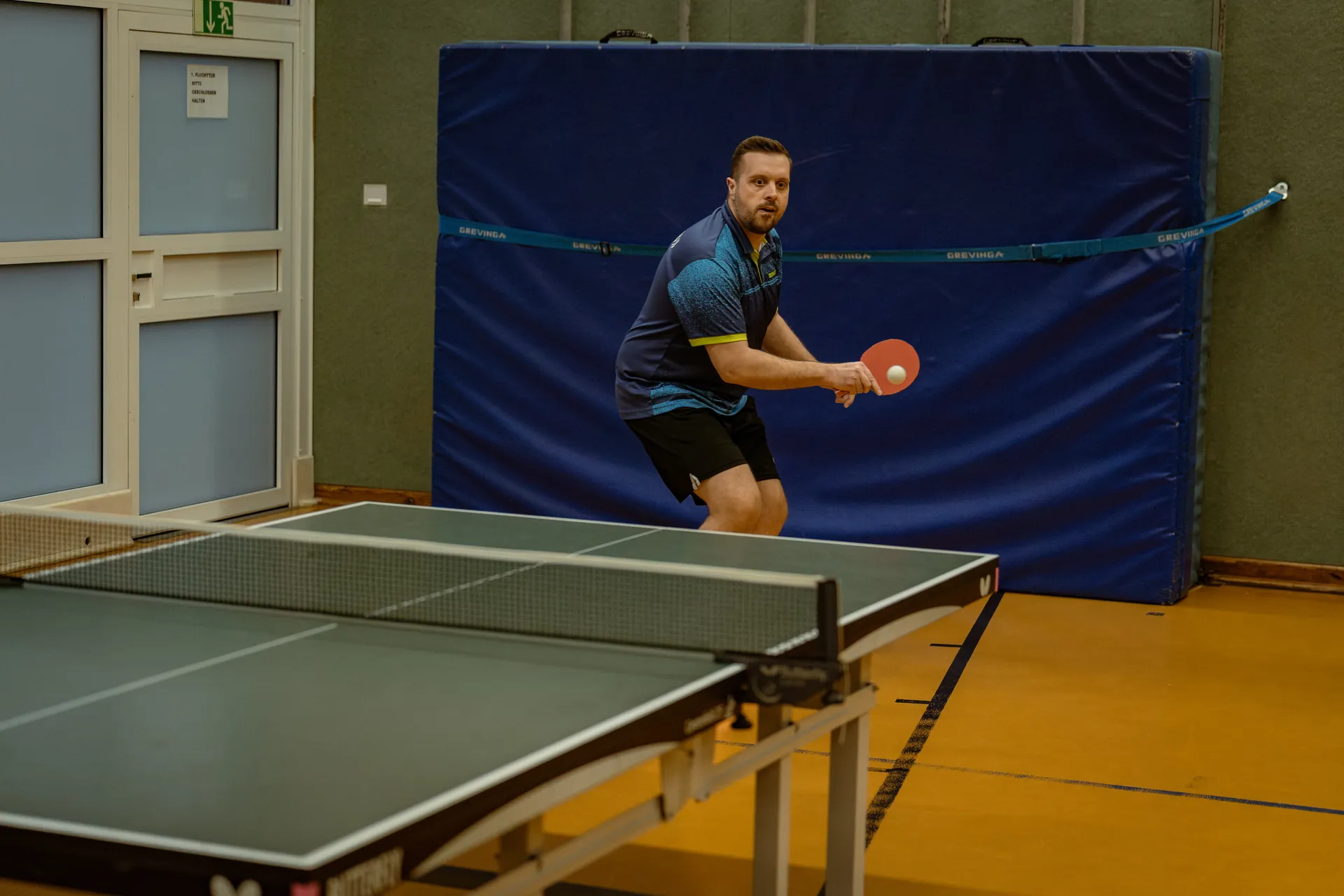 Tischtennis beim TuS Gohfeld - Abwehr